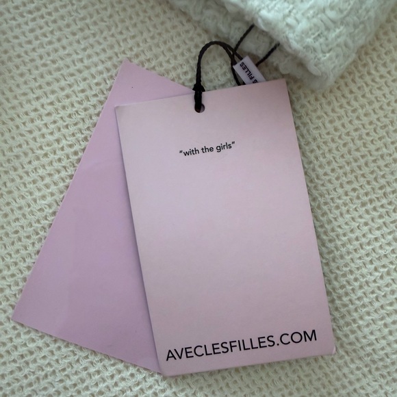 Anthropologie Avec Les Filles NWT Bow Tie Tweed Coquette Balletcore - Picture 11 of 12